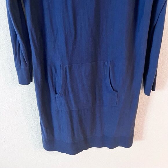 Lilly Pulitzer Women's Jupiter Sweater Dress Navy Blue Style 23807 Size M Pocket - Picture 2 of 8